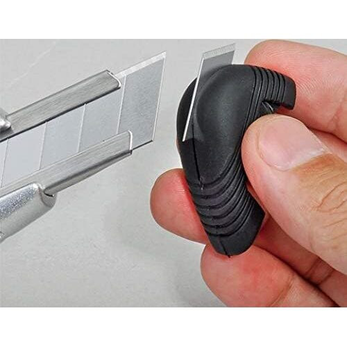 Tajima AC-701R  Red Rock Hard Aluminist Utility Knife with Dial Lock Snap-Blade and 3 Rock Hard Blades Image 3