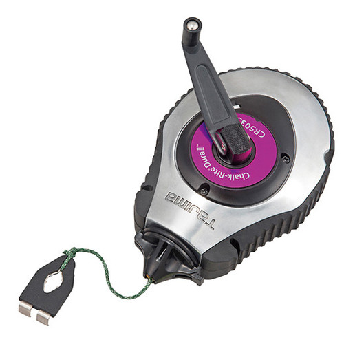 Tajima CR503S  Chalk-Rite Dura II Chalk Box 100 Ft Extreme Bold 1.8 Mm Image 1 Tajima CR503S  Chalk-Rite Dura II Chalk Box 100 Ft Extreme Bold 1.8 Mm Image 1