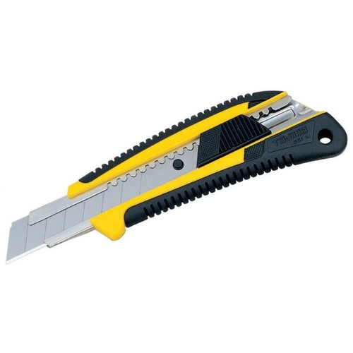 Tajima LC-560  Heavy Duty Auto Lock Snap-Blade Knife with Grip-Rite Insulator (GRI) Grip Image 0