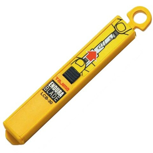 Tajima LCB-30  3/8" x 13-point Snap-Blades for Precision Craft Knives 10-blade dispenser  Image 0