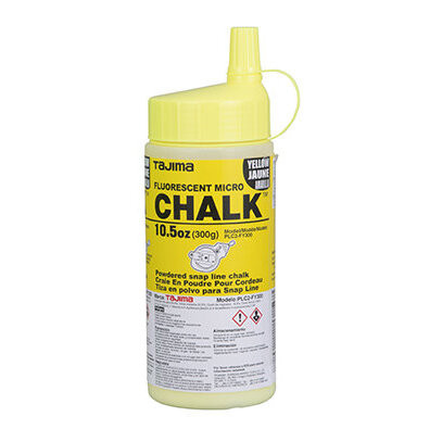 Tajima PLC2-FY300  Chalk Micro Ultra-Fine Fluorescent Yellow 10.5 O Image 0