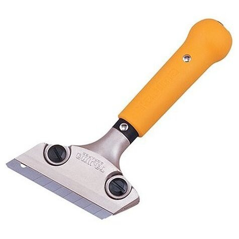 Tajima SCR-L200  Scrape-Rite Heavy-duty scraper with 3 reversible blades, 5 inch handle  Image 0