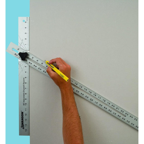 Swanson AD124  48" Adjustable Aluminum Drywall Square  Image 1