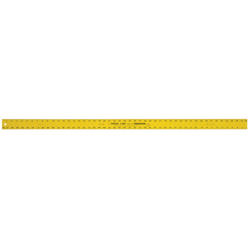 Swanson AE142  48" Straight-Edge Hi-Vis Yellow Image 0