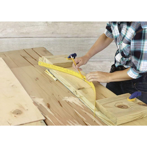 Swanson AE142  48" Straight-Edge Hi-Vis Yellow Image 1