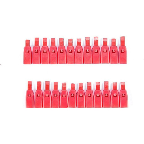 Swanson CPLRED  Red Replacement Lead Cartridges for AlwaysSharp Carpenter Pencil - 24 per package Image 0