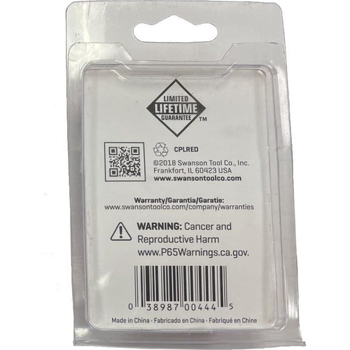 Swanson CPLRED  Red Replacement Lead Cartridges for AlwaysSharp Carpenter Pencil - 24 per package Image 2