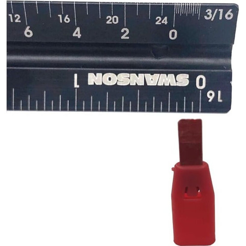 Swanson CPLRED  Red Replacement Lead Cartridges for AlwaysSharp Carpenter Pencil - 24 per package Image 4