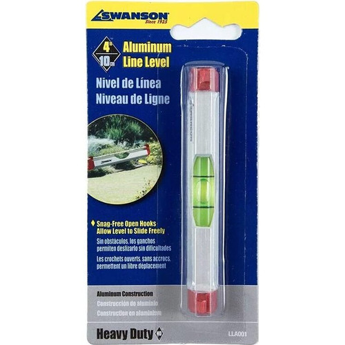 Swanson LLA001  4" Aluminum Line Level Image 3 Swanson LLA001  4" Aluminum Line Level Image 3