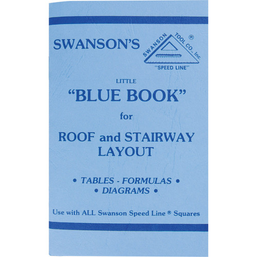Swanson P0110  Little "Blue Book" for Roof and Stairway Layout Image 0 Swanson P0110  Little "Blue Book" for Roof and Stairway Layout Image 0