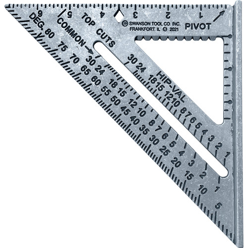 Swanson S0101  The Original Speed Square Rafter Square with Blue Book Image 6