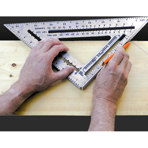 Swanson S0107  "Big 12" Speed Square Rafter Square 7-In-1 Tool Image 4