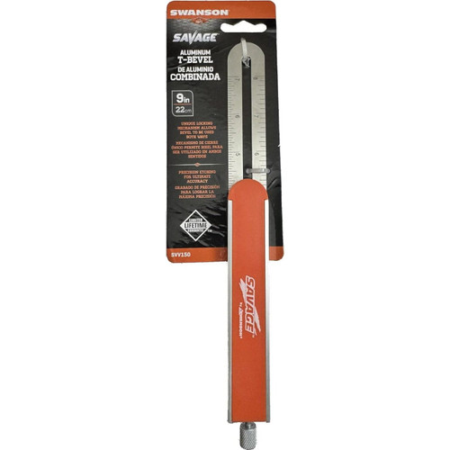 Savage SVV150 9" T-Bevel with Metal Knob Image 1