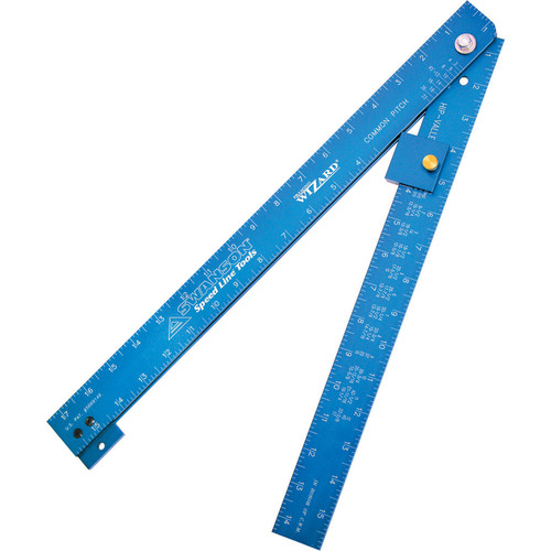 Swanson T001WZ  16" x 18" 'Framing Wizard' Folding Framing Square Image 1 Swanson T001WZ  16" x 18" 'Framing Wizard' Folding Framing Square Image 1