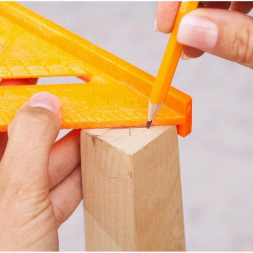 Swanson T0118  8" Speedlite Rafter Squares Neon Orange Image 6