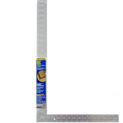 Swanson TA122  16" x 24" Professional Aluminum Rafter Square Image 2