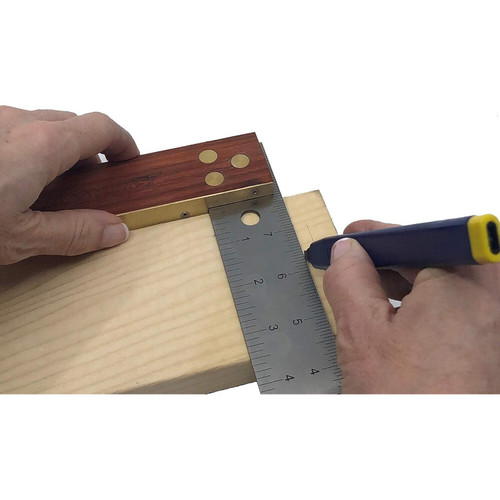Swanson TS152  8" Try Square with Hardwood Handle Image 2