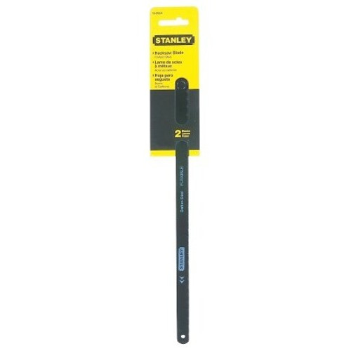 Stanley 15-924A  12" x 24 TPI HCS Hacksaw Blades 2 per Package Image 0 Stanley 15-924A  12" x 24 TPI HCS Hacksaw Blades 2 per Package Image 0
