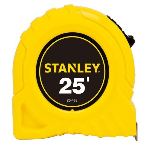 Stanley 30-455  25' x 1"  High-Visibility Tape Measure - Yellow Image 0