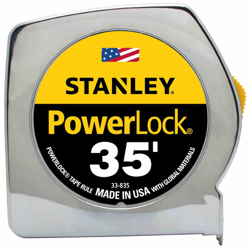 Stanley 33-835  35' x 1" PowerLock Classic Tape Measure Image 0