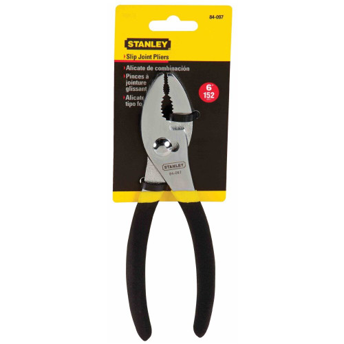 Stanley 84-097  6" Slip Joint Pliers Image 0