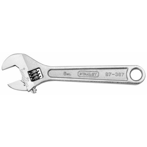 Stanley 87-367  6" Adjustable Wrench Image 0