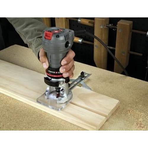 Porter Cable PCE6430  4.5 Amp Single Speed 1/4" Laminate Trimmer Image 2