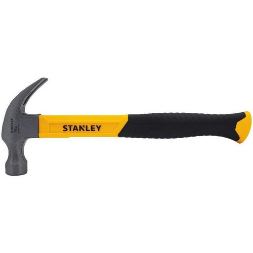 Stanley STHT51512  Fiberglass Hammer Claw with Curved Handle 16 oz Image 0
