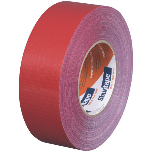 Shurtape PC667  Stucco Masking Cloth Tape 2" x 60 yd Red Image 1