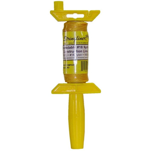 Stringliner II 25000  Stringliner Pro Reel with 135' Twisted Gold #18 Construction Line, Reloadable Image 0 Stringliner II 25000  Stringliner Pro Reel with 135' Twisted Gold #18 Construction Line, Reloadable Image 0