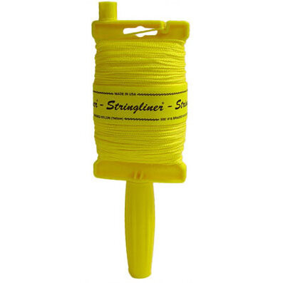Stringliner 11750  Original Stringliner Holder with 500' Braided Yellow #18 Construction Line Image 0