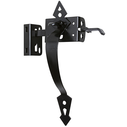 National  N109-040  Thumb Latch - Black (V1390) Image 0