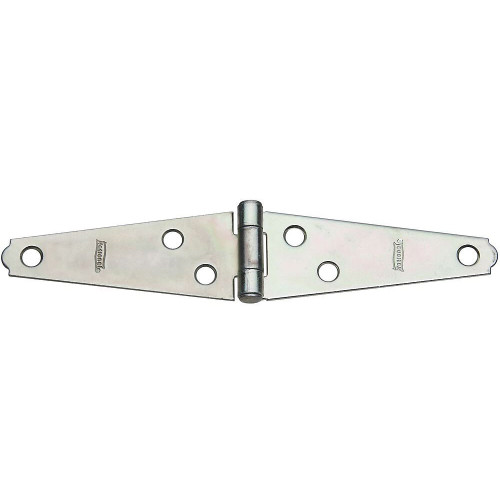 National N127-449  Light Strap 3" Hinge - Zinc Plated - 2 per Package (V280) Image 0