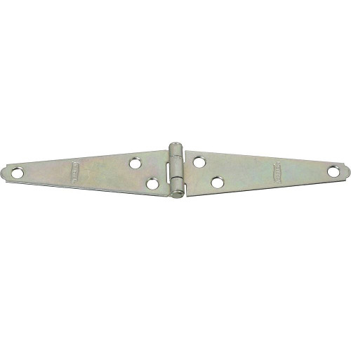 National N127-514  Light 4" Strap Hinge - Zinc Plated - 2 per Package (V280) Image 0