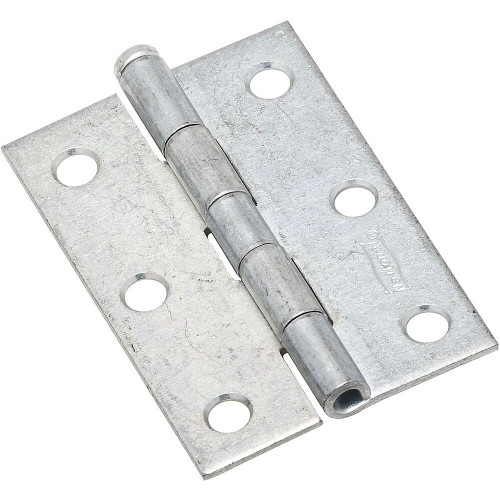 National N142-034  Removable 3" Pin Hinge - Zinc Plated - 2 per Package (V508) Image 0