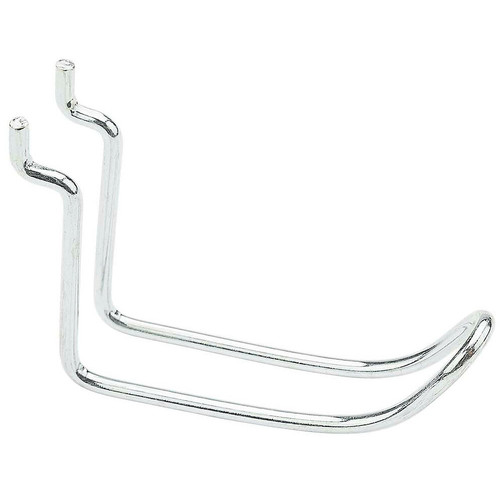 National  N180-031  Double Loop 3" Peg Hook - 2 per Package (V2334) Image 0 National  N180-031  Double Loop 3" Peg Hook - 2 per Package (V2334) Image 0