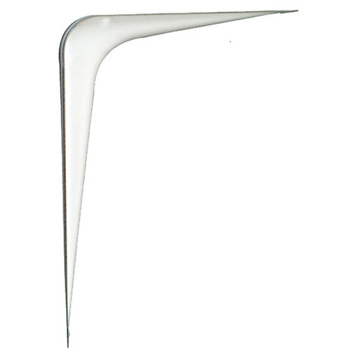 National N218-958  10" x 12" Utility Shelf Bracket - White  Image 0 National N218-958  10" x 12" Utility Shelf Bracket - White  Image 0