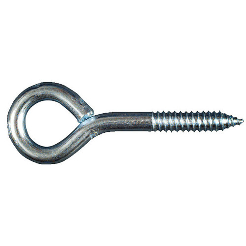 National N220-723  7/16" x 5-1/4" Lag Screw Eye - Zinc Plated Image 0