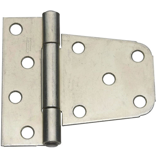 National N223-875  Extra Heavy 3-1/2" Gate Hinge - Zinc Plated (287BC) Image 0