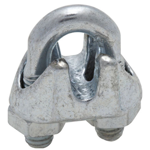 National  N248-260  1/16" Wire Cable Clamp - Zinc Plated Image 0 National  N248-260  1/16" Wire Cable Clamp - Zinc Plated Image 0