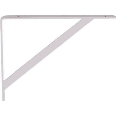 National N260-596  16" Super Strength Shelf Bracket - White (111BC) Image 1