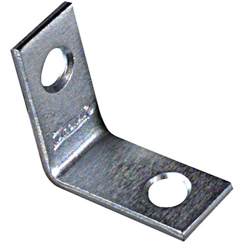 National N266-270  1" Corner Brace - Zinc Plated Image 0