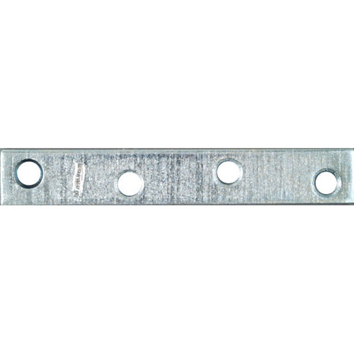 National N272-732  4" x 5/8" Mending Plate - Zinc Plated Image 0