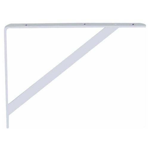 National N301-630   12" Super Strenth Shelf Bracket - White (111BC) Image 1