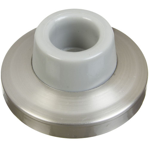 National N326-983  Wall Door Stop - Satin Nickel (V1935) Image 0