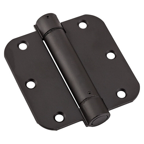 National N350-884  3-1/2" Spring Door Hinge - Oil Rubbed Bronze (V522) Image 0