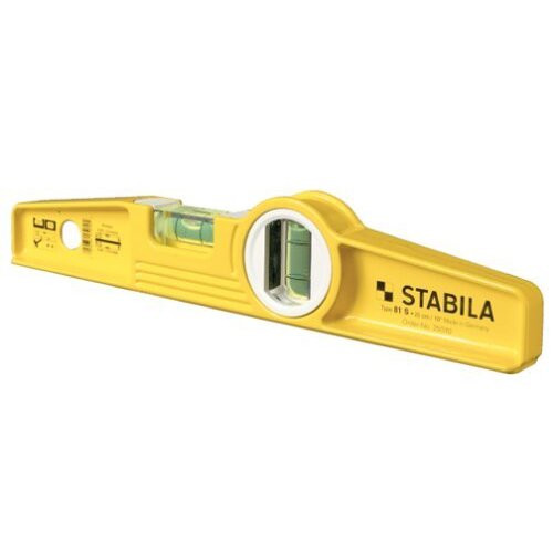 Stabila 25100  10" Magnetic Torpedo Level Series 81SM Image 0 Stabila 25100  10" Magnetic Torpedo Level Series 81SM Image 0