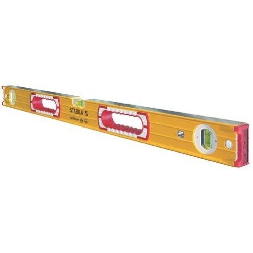 Stabila 37448  48" Type 196 Box Frame Spirit Level wtih Hand Holes Image 0