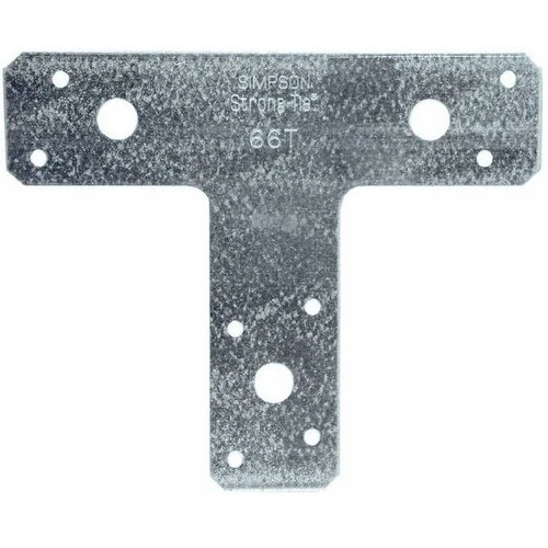 Simpson Strong Tie 66T  14-ga "T" Strap Tie (6" x 6" x 1-1/2") Image 0