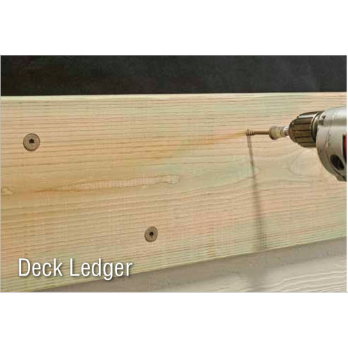 Simpson Strong Tie SDWS22400DB-RC12  0.220" x 4" Stong-Drive Structural Wood Screws with 6-Lobe Drive Head - 12 per Package Image 2 Simpson Strong Tie SDWS22400DB-RC12  0.220" x 4" Stong-Drive Structural Wood Screws with 6-Lobe Drive Head - 12 per Package Image 2